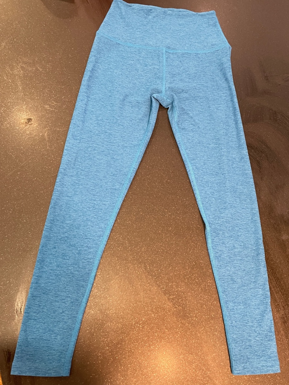 Beyond Yoga Blue Spacedye Leggings